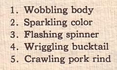 Al Foss lures had five appeals